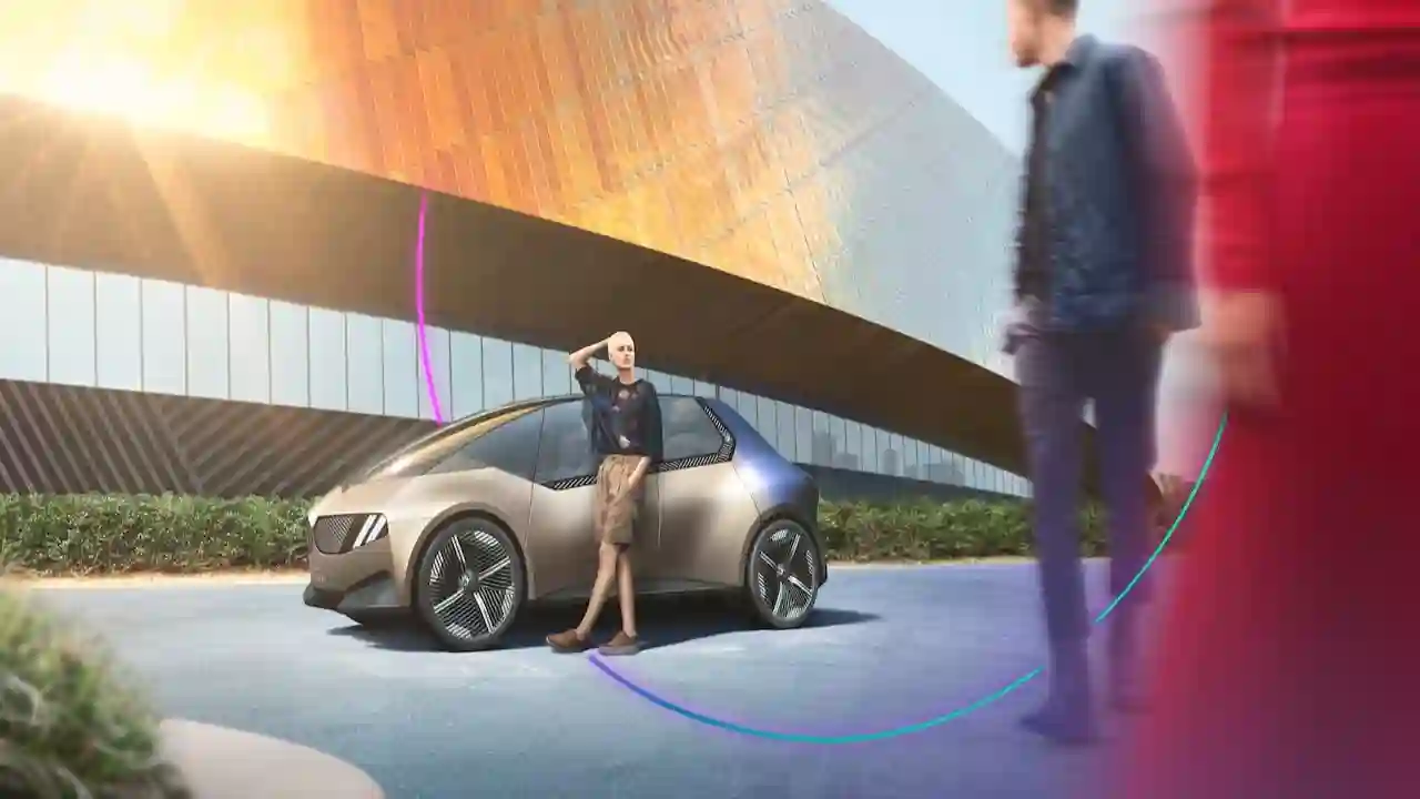 BMW i Vision Circular: компактный электромобиль 2040 года, ориентированный на экологичность и роскошь