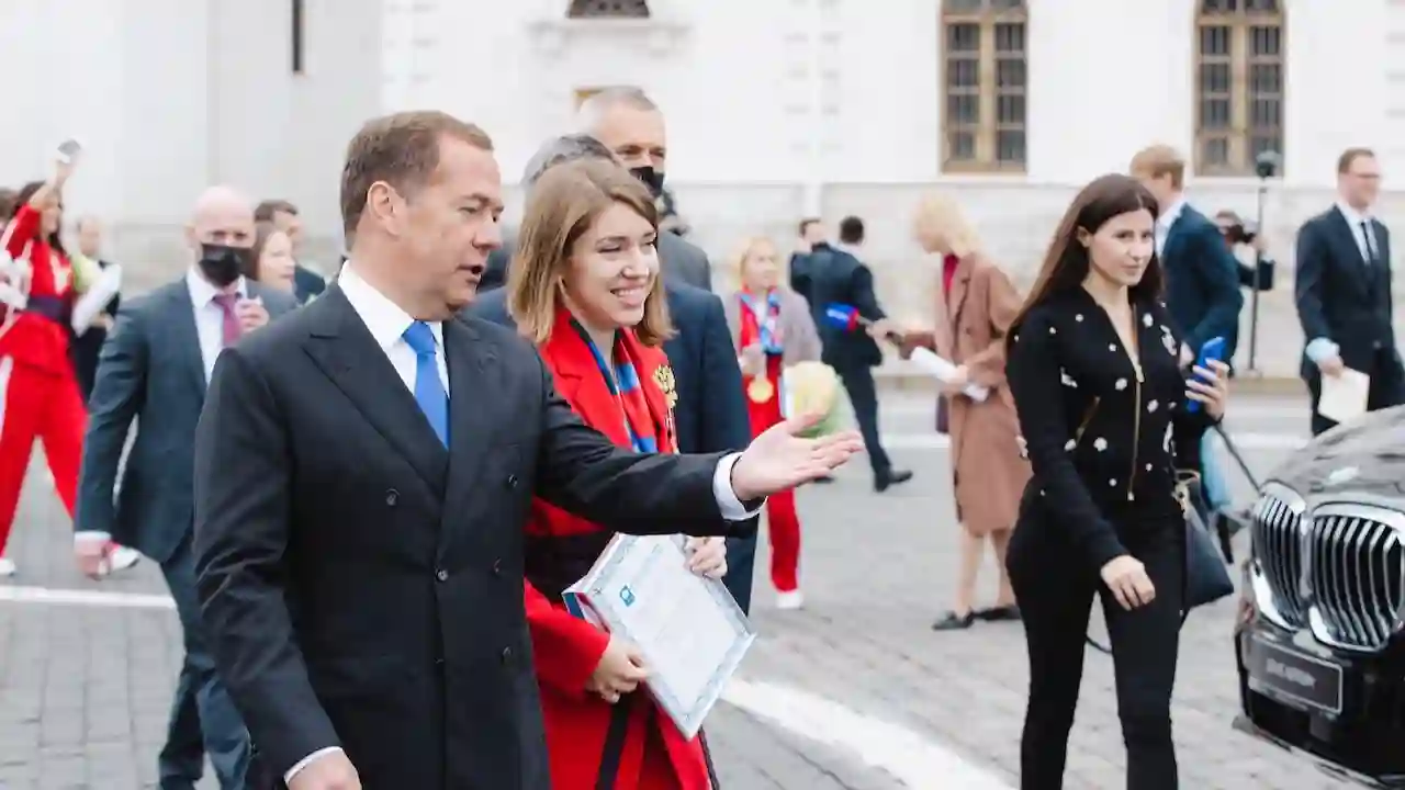 В Кремле состоялась церемония вручения автомобилей BMW призерам Олимпиады
