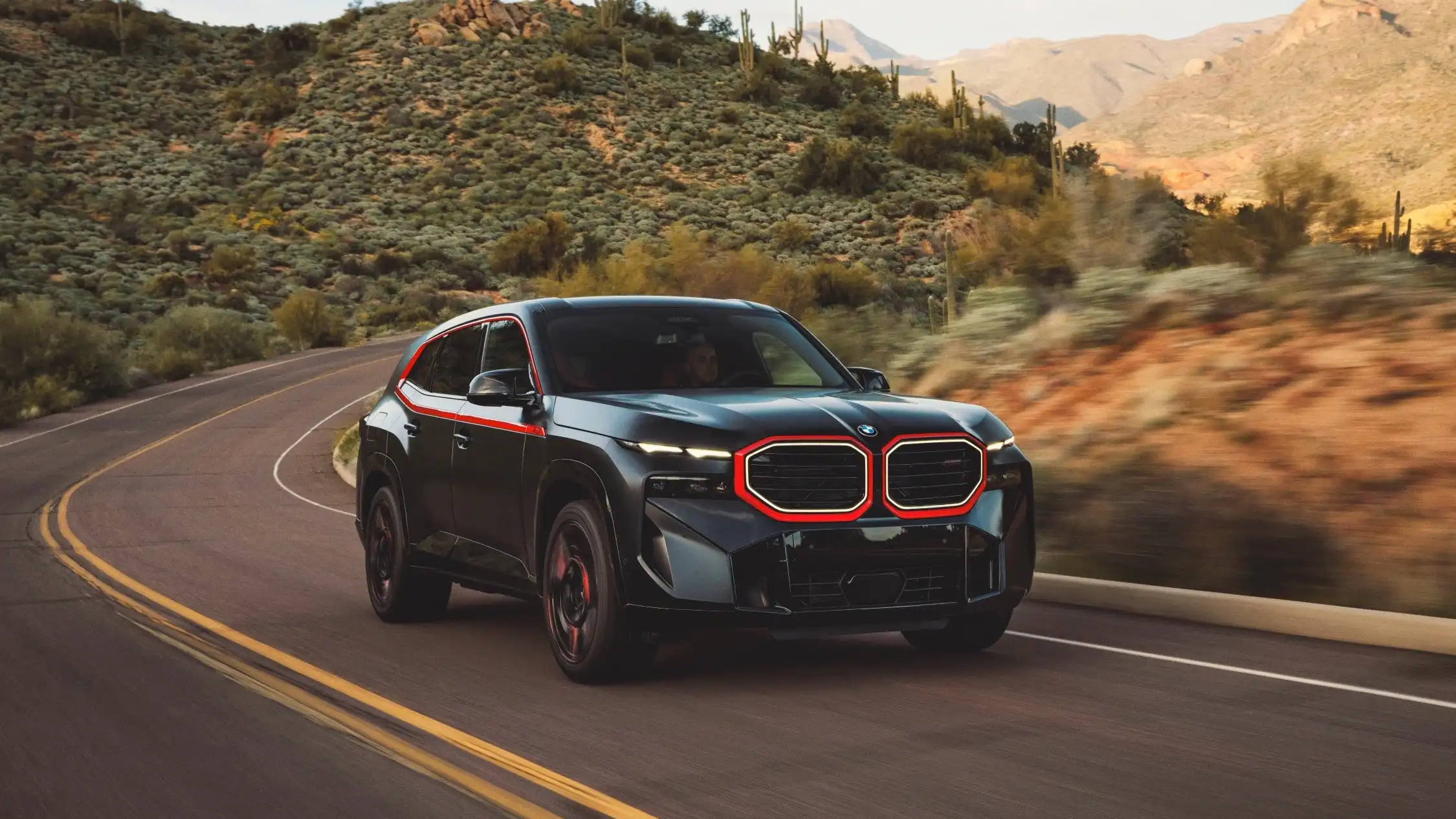 The BMW XM Label Red.