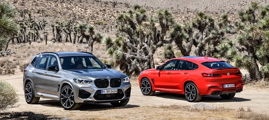 Новые BMW&nbsp;X3&nbsp;M и BMW&nbsp;X4&nbsp;M и их версии COMPETITION