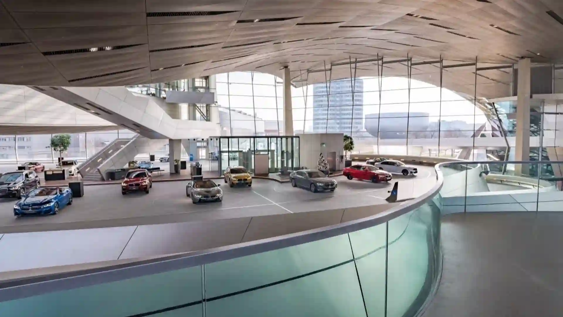 Выставочный центр BMW Welt.