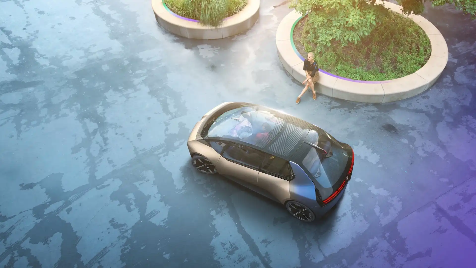 BMW i Vision Circular: компактный электромобиль 2040 года, ориентированный на экологичность и роскошь