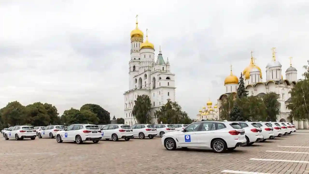 В Кремле состоялась церемония вручения автомобилей BMW призерам Олимпиады