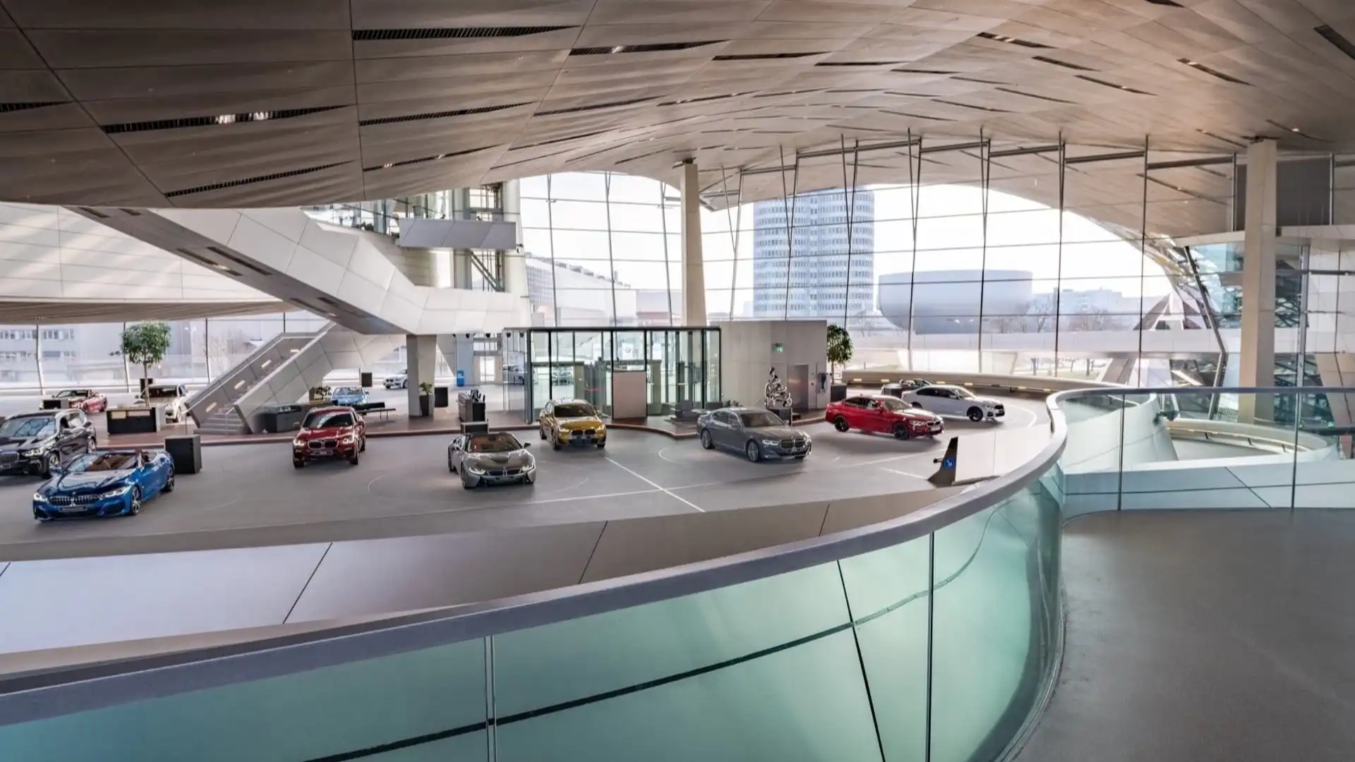 Выставочный центр BMW Welt.