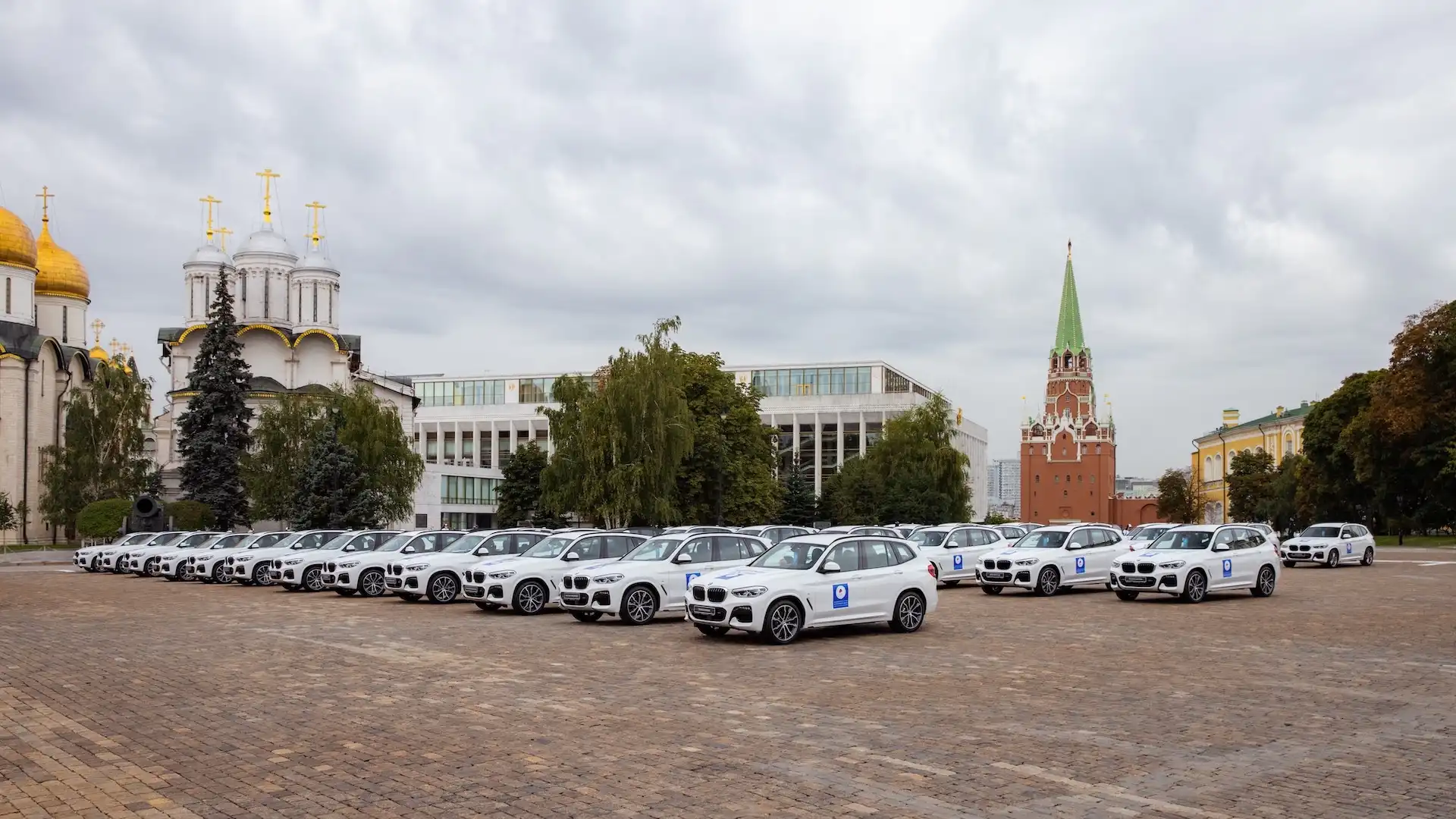 В Кремле состоялась церемония вручения автомобилей BMW призерам Олимпиады