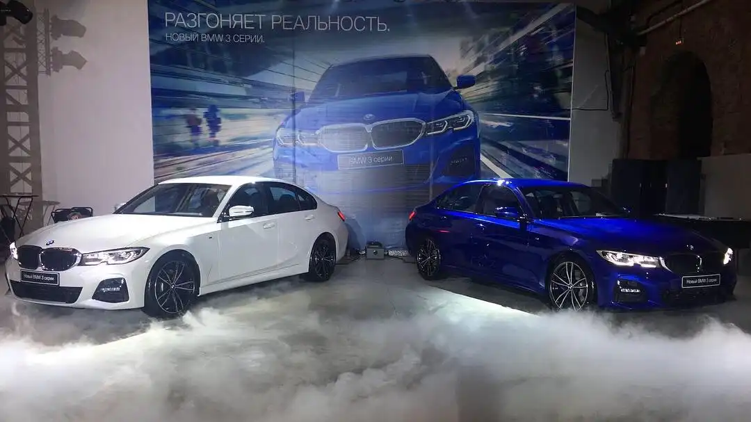 Презентация нового BMW 3 серии от Евросиб BMW в Центре перемещений во времени "KOD"